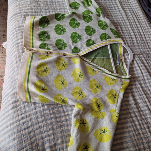 Rachel Antonoff Ana Tomato Cardian XXL - Picture 9 of 9